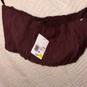 Forever 21 Mauve Smocked Bandeau